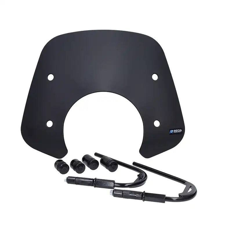 Niedrige Windschutzscheibe – Vespa GTS 250/300 – Neue Modelle ab 2024 – Mattschwarz