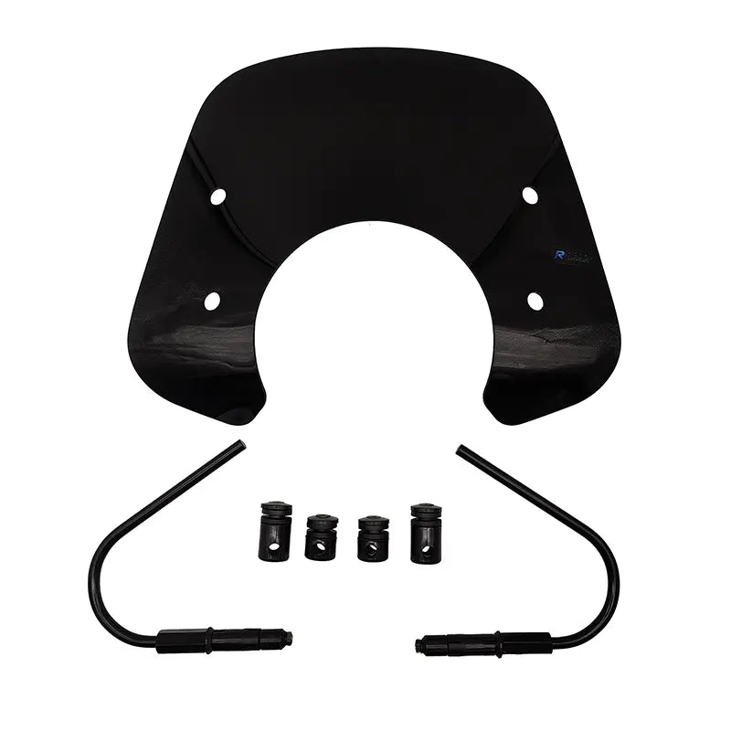 Niedrige Windschutzscheibe für Vespa GTS – Euro-5-Modelle 2019–2022 – Transparent / Rauchglas / Schwarz