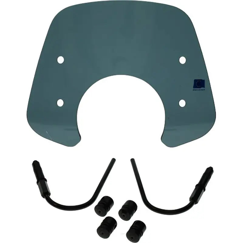 Niedrige Windschutzscheibe für Vespa GTS – Euro-5-Modelle 2019–2022 – Transparent / Rauchglas / Schwarz