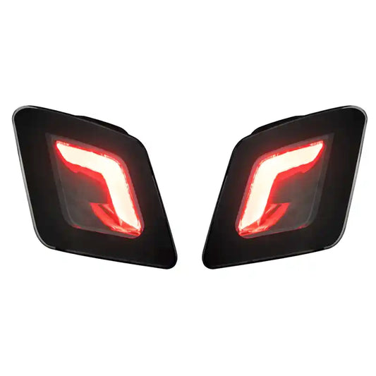 SIP - Turn Signals - Rear - Vespa GTS 125 ~ 300 - Euro5 from Model Year 2023 - Smoked Glass