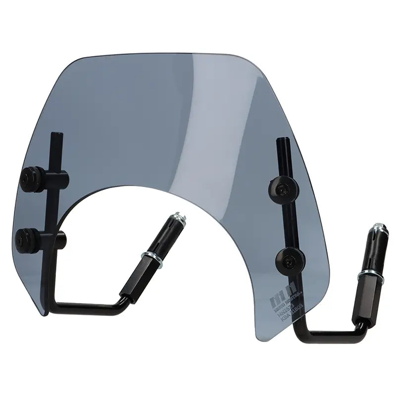 Moto Nostra Niedrige Windschutzscheibe – Vespa GTS Keyless Modelle ab 2023 – Rauchglas/Transparent/Schwarz 