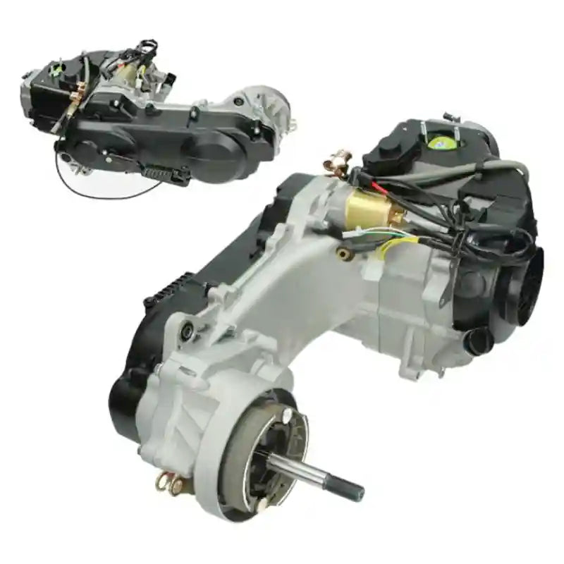 Motorblok - GY6 - Euro4 - 4takt - 12 inch - Lange as - EFI Versie