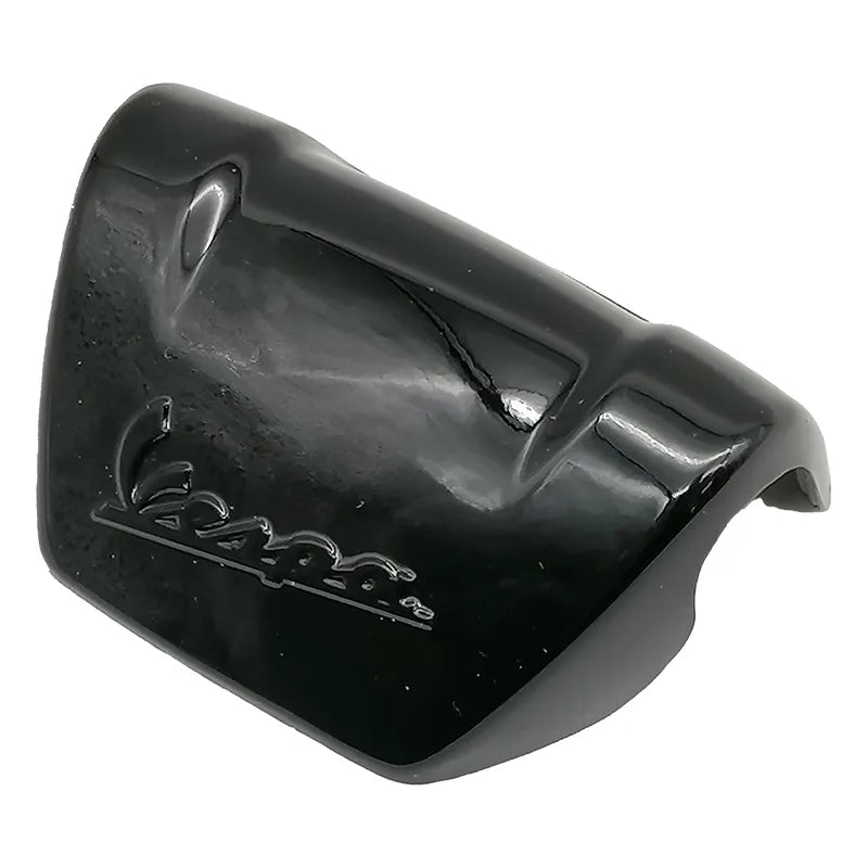 Origineel Vespa Afdekkapje voor de Oppakbeugel - Glans Zwart / Chroom - CM299102 / 1B001288