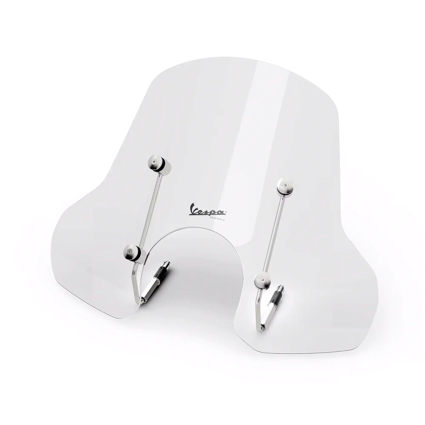 Origineel Vespa Windscherm - Vespa GTS / GTV - 125cc ~ 310cc - Keyless Modellen Vanaf 2023 - Transparant - Medium Hoog - 1B010112