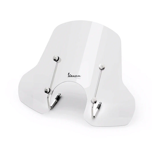 Origineel Vespa Windscherm - Vespa GTS / GTV - 125cc ~ 310cc - Keyless Modellen Vanaf 2023 - Transparant - Medium Hoog - 1B010112