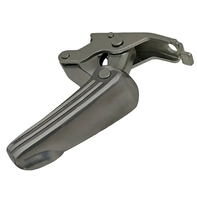 Originele Buddy Voetsteun - Rechts - Vespa GT / GTS / GTV - Aluminium / Glans Zwart - 57327R / CM017204