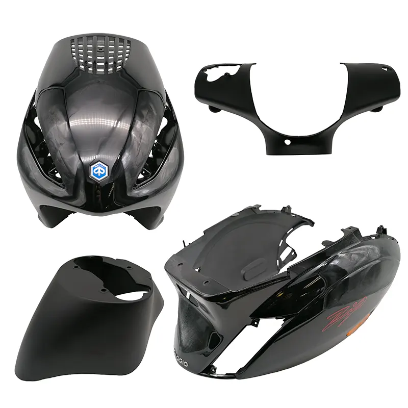 Originele Kappenset / Plaatset - Piaggio Zip - 4 delig - originele kleuren