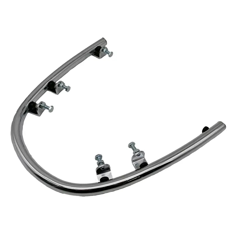 Originele Vespa Spatbord Valbeugel - Vespa GTS 125 ~ 300cc - Euro5 - Chroom / Zwart - 1B010164 / 1B010550