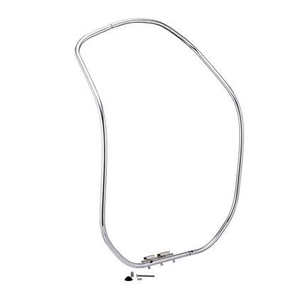 Originele Vespa Valbeugel Voorzijde - GTS 125 / 300cc - Euro5 - Chroom / Zwart - 1B010255 / 1B010552