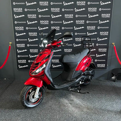 Piaggio Zip 50 – Brom – 2019 – Euro4 – Audi Bordeaux Rood