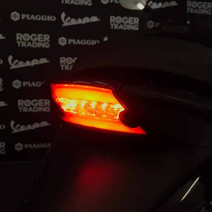Power1 - LED Tube Achterlicht - Piaggio ZIP 4T - Smoke of Titanium glas - 15PI63 / 15PI64