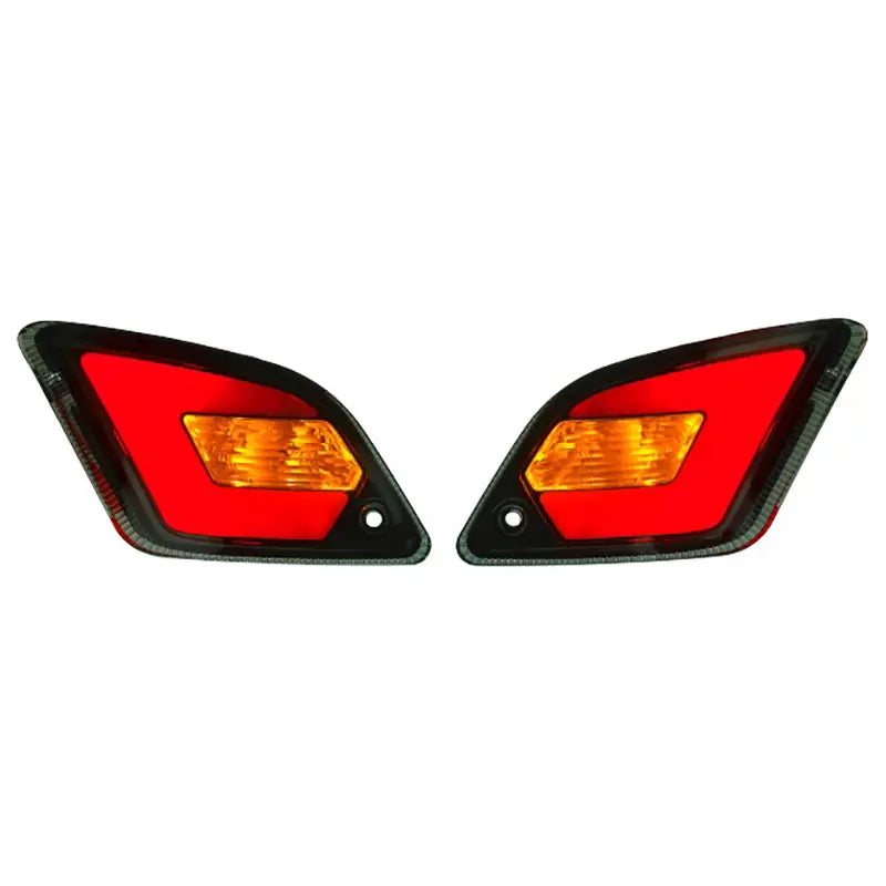 Power1 - Turn Signals - Rear - Vespa GTS - Years 2014 ~ 2022 - Smoke / Clear Glass
