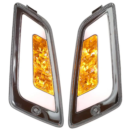 Power1 - Knipperlichten - Voorzijde - Vespa GTS - bouwjaren 2014 ~ 2022 - Smoke / Helder Glas