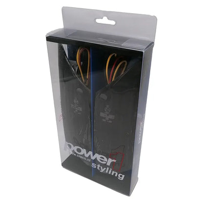 Power1 - LED Knipperlichten Achterzijde - Matrix / Flow / Audi - Smoke - Piaggio Zip - 24PI5071