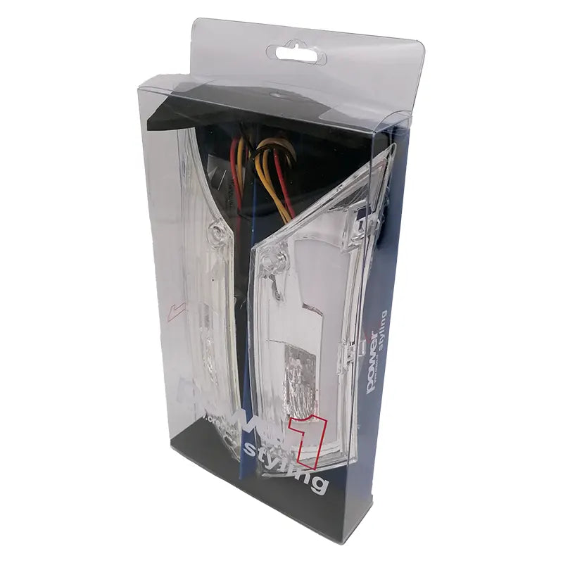 Power1 / Power One - LED Knipperlichten Achterzijde - Helder - Piaggio Zip - 24PI505