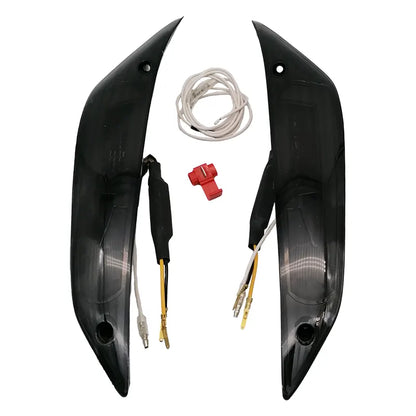 Power1 / Power One - LED Front Turn Signals - Smoke - Piaggio Zip - 24PI506