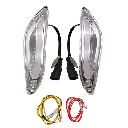 Power1 - RAW LED Tube Knipperlichten - Helder / Transparant - Achterkant - Sprint / Primavera / Elettrica