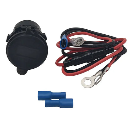 Quick Charge (QC3.0) en Power Delivery (PD3.0) - USB lader / aansluiting met dubbele USB poort en Voltmeter