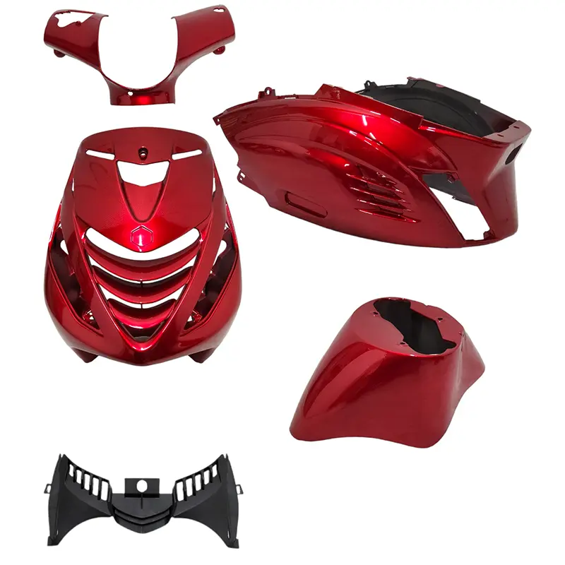 RS-1 Kappenset - Piaggio Zip - 5 delig - met SP neus en de mooiste billen van de planeet