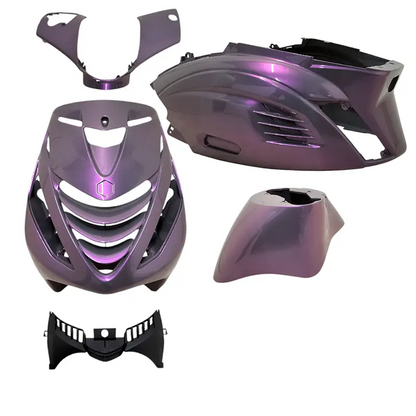 RS-1 Kappenset - Piaggio Zip - 5 delig - met SP neus en de mooiste billen van de planeet