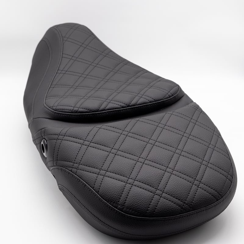 Original Duo Beifahrersitz – Schwarz / Schwarze Karonaht – Passend für Sprint / Primavera – 1B004482000C2