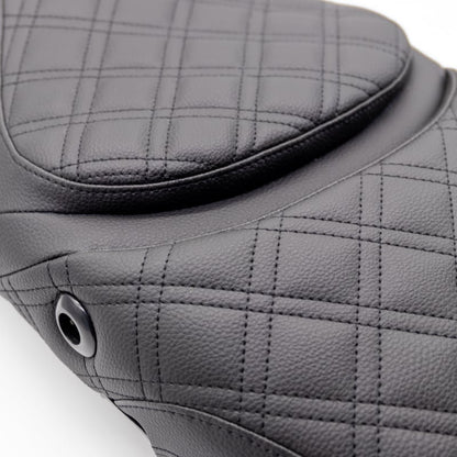 Original Duo Beifahrersitz – Schwarz / Schwarze Karonaht – Passend für Sprint / Primavera – 1B004482000C2