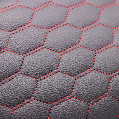 Original Duo Buddyseat – Schwarz/Rote Audi RS Ziernähte – Passend für Sprint/Primavera – 1B004482000C2