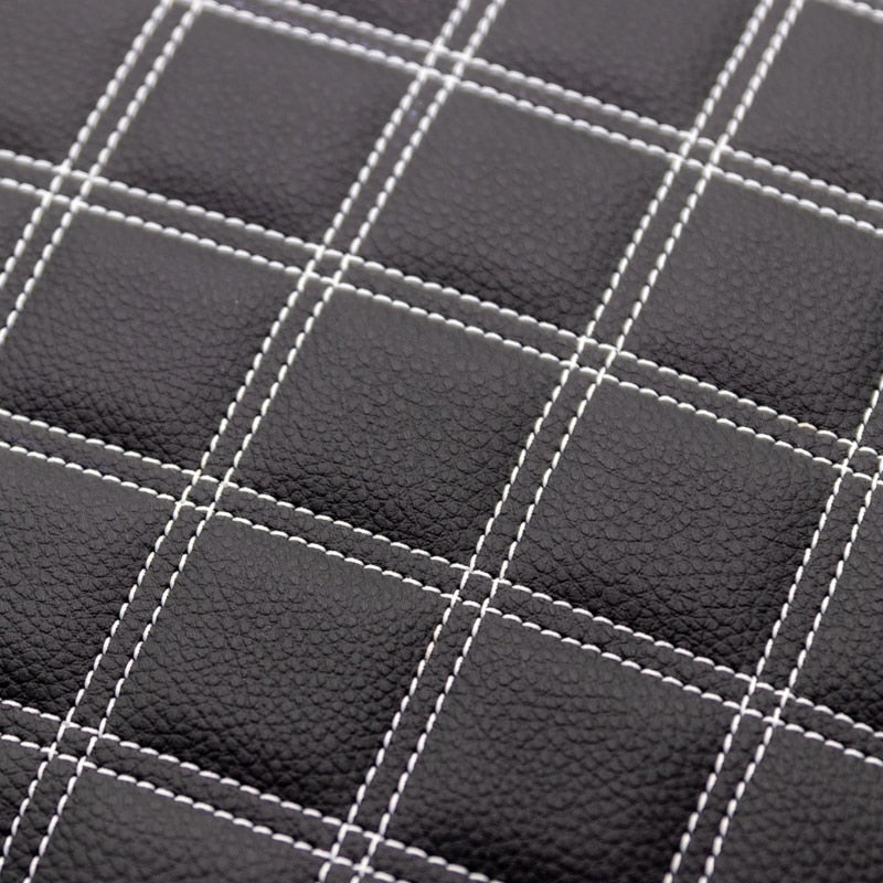 Originele Buddyseat - Zwart / Wit Ruit Patroon Stiksel - Past op Sprint / Primavera - 1B004482000C2