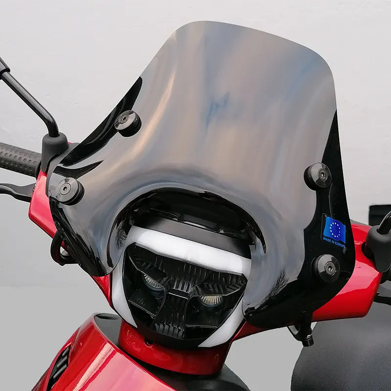 Low Black Windshield for Piaggio Zip