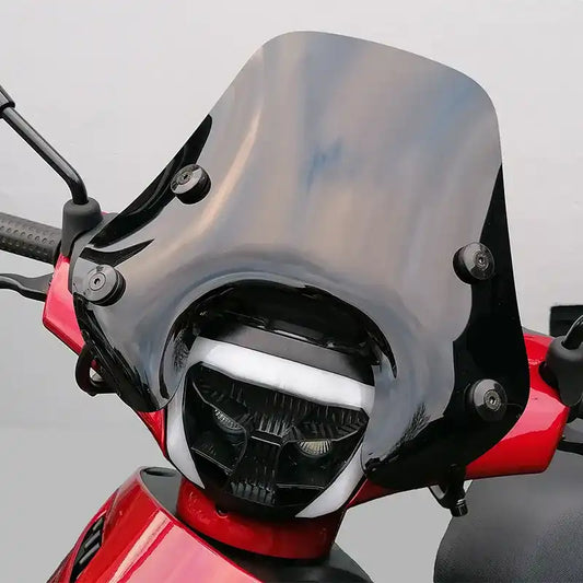 Laag Zwart Windscherm voor Piaggio Zip