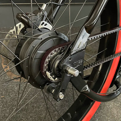 Ruff Cycles - The Ruffian Black and Red - Red Wall - Nieuw - 500Wh