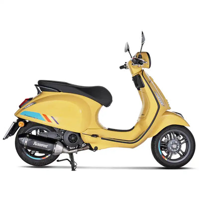 Akrapovič Race Uitlaat - Vespa Sprint / Primavera - 125cc - Euro5+ - S-VE125SO5-HWSSBL