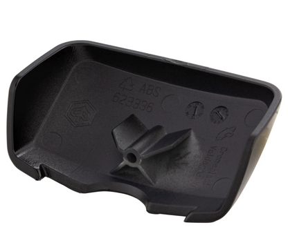 Cubierta original Vespa para soporte trasero - negro brillante / cromo - CM299102 / 1B001288
