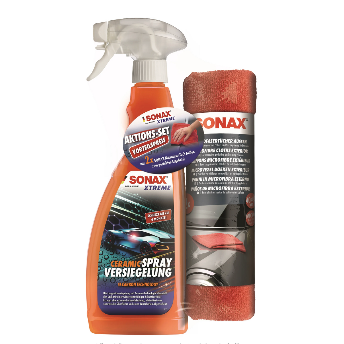 SONAX - Lackversiegelung XTREME Ceramic Spray Versiegelung SI-Carbon Technology – 02577410