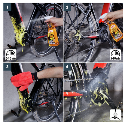 SONAX - Fahrradreiniger Orange – 08524000