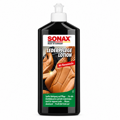 SONAX - Entretien du cuir, préparation de selle – 250 ml – 02911410