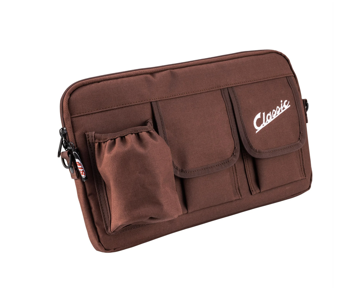 SIP Classic Handschuhfach-Tasche – Vespa – Tabakbraun