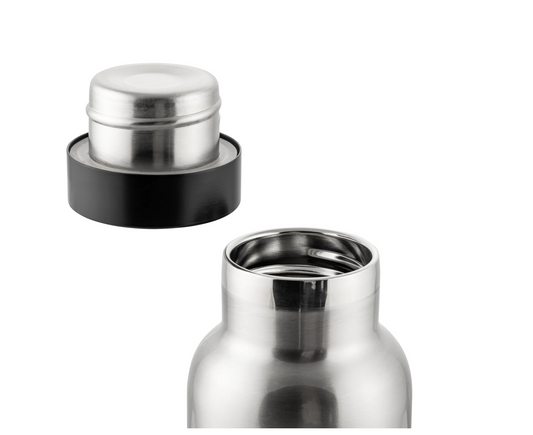 PIAGGIO Vespa Bidon – Zilver – 500 ml - Drinkbeker - Fles - 8L0033MNNBLD