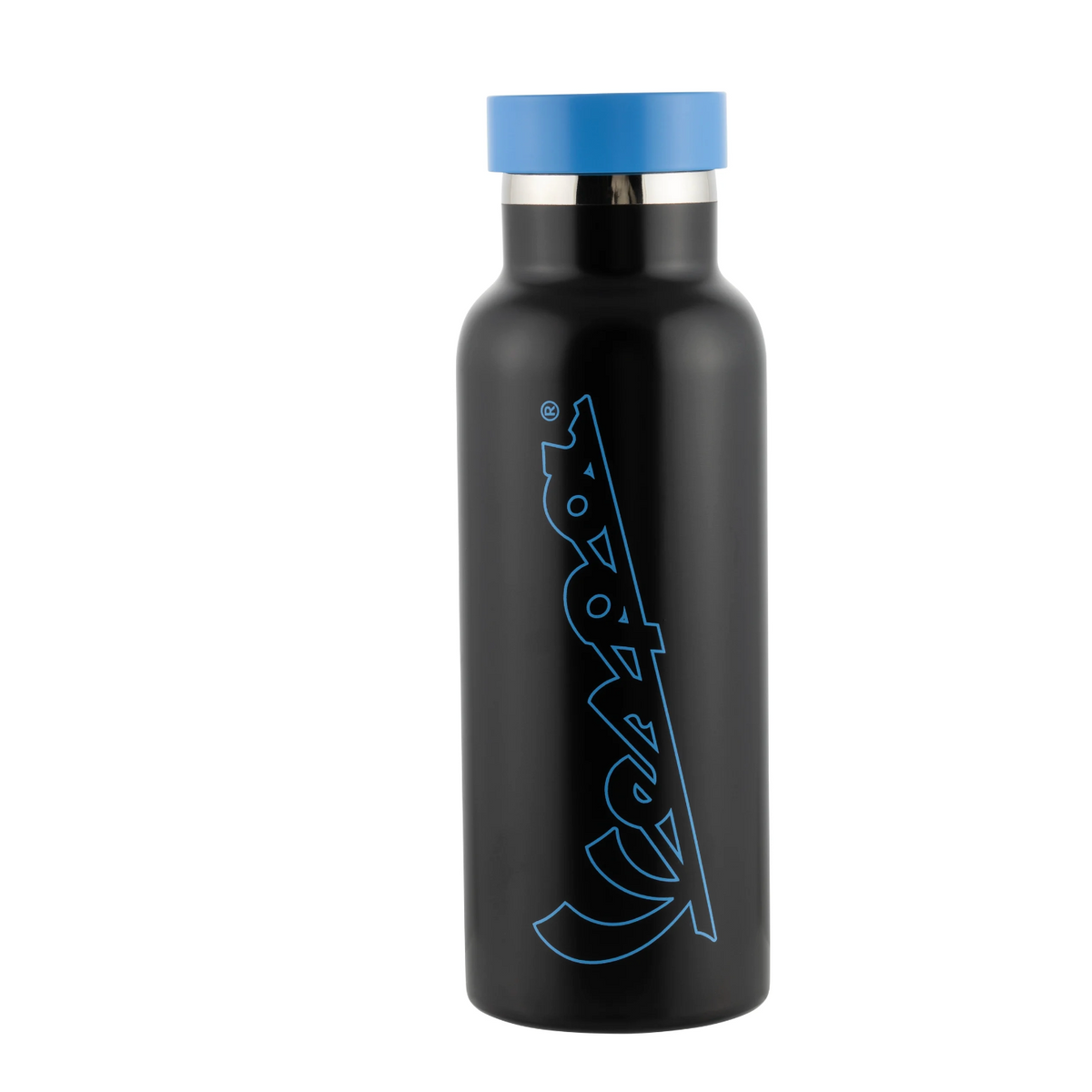 PIAGGIO Vespa Trinkflasche – Schwarz – 500 ml - Trinkbecher - Flasche - 8L0033MNNBLK