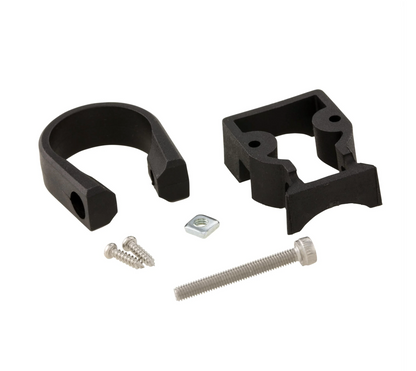 Punhos aquecidos Koso - 22/25 mm – 125 mm - Preto anodizado
