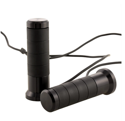 Punhos aquecidos Koso - 22/25 mm – 125 mm - Preto anodizado