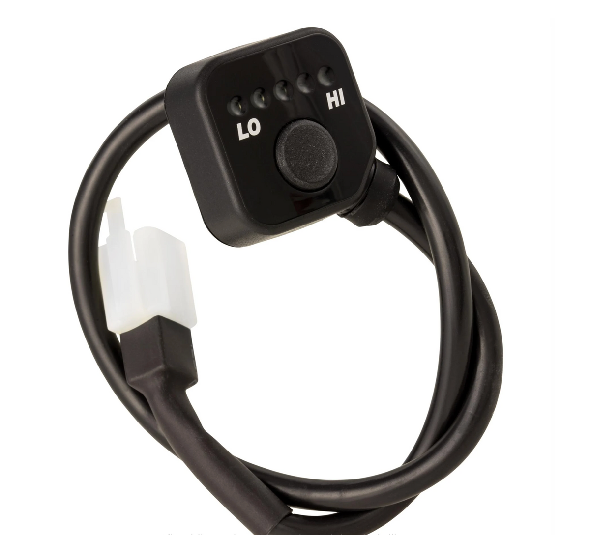Punhos aquecidos Koso - 22/25 mm – 125 mm - Preto anodizado