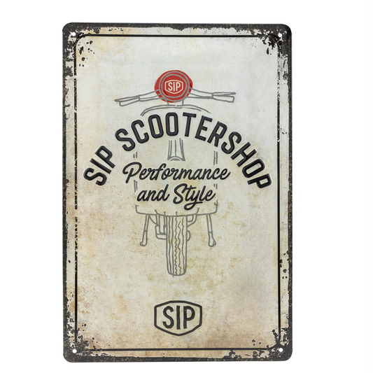 Metal Sign with Motif - 30x20 - Destination (SIP)