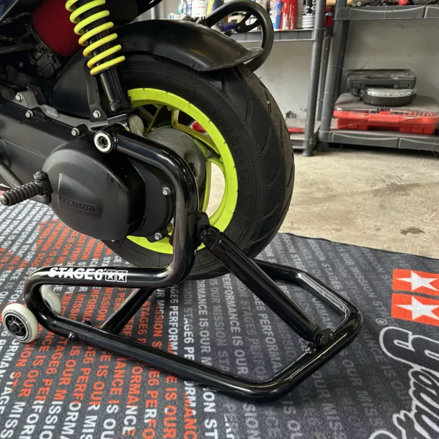 Stage6 - Motorsport paddockstandaard -  Piaggio / Minarelli / Peugeot / MK3