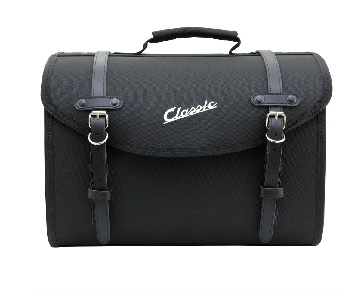 SIP Classic sac / mallette grande - 35 litres - pour porte-bagages - look vintage - noir