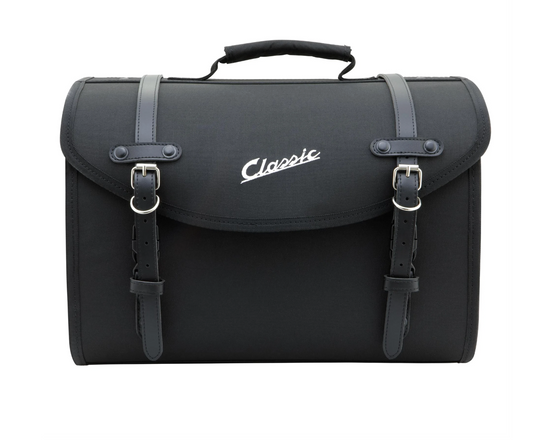 SIP Classic Tas / Koffer Groot – 35 Liter – Voor Bagagedrager – Visual Vintage - Preto