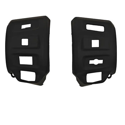 Stuurschakelaar Covers - Vespa GTS 125 ~ 300 - Euro5 Keyless - Glans Zwart / Mat Zwart