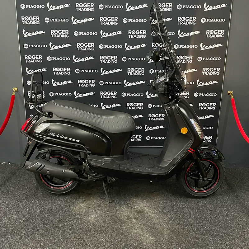 Sym Fiddle II - Snor - Euro4 - 2021 - 4T - Mat Zwart