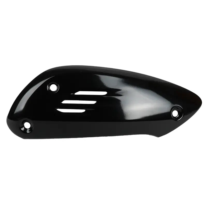 Vespa Hitteschild Uitlaat - GTS 300 - Euro5 - vanaf Bouwjaar 2023 - Grijs / Chroom / Zwart - 1A022102 / 1A021643 / 1A0218744