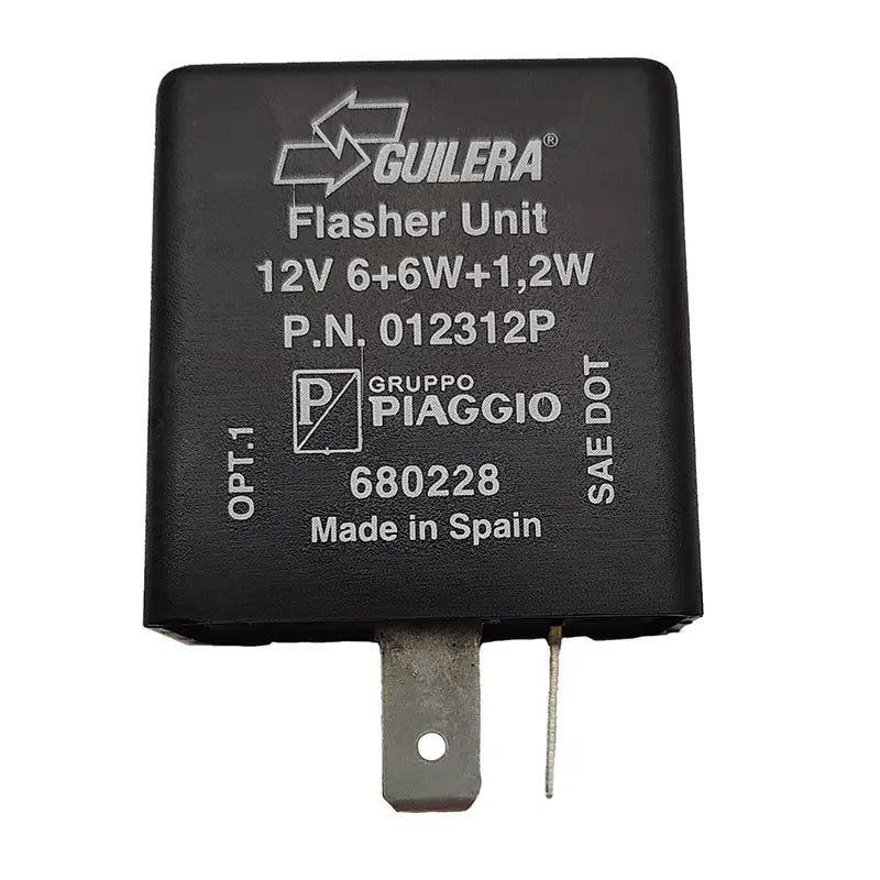 Vespa Blinklichtrelais - 12V 6+6+1,2W - 680228